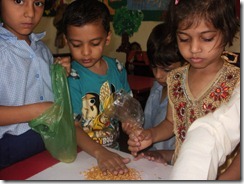 FUN WITH PULSES,mothercare school,lucknow