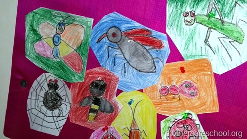 Art by nursery kids at Mothercare lucknow (1)