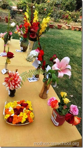 Flower Arrangement Competition by children (1)