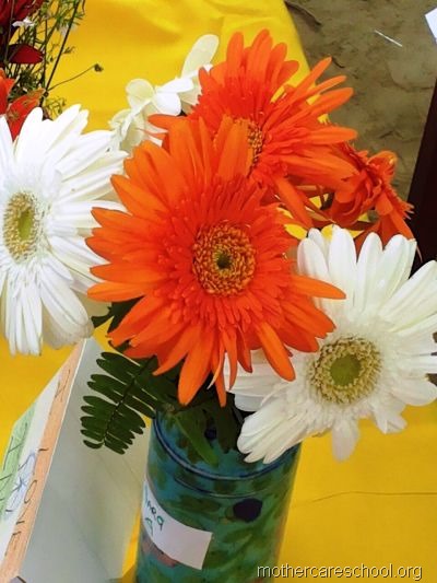 flower arrangement mothercare school, aliganj, lucknow (27)