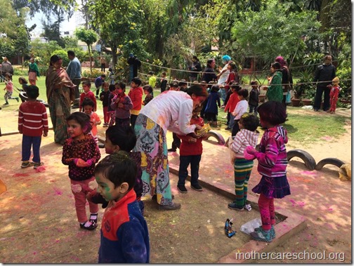 Holi 2017 celebrations at nursery school lucknow (11)