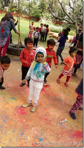 Holi 2017 celebrations at nursery school lucknow (8)