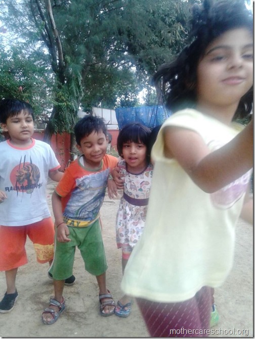 Indian School kids enjoying (3)
