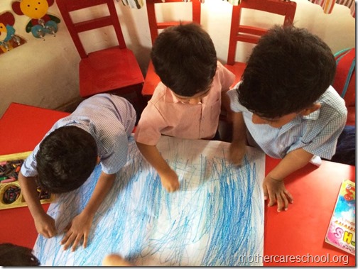 Mothercare school children preparing for Janamasthmi (13)