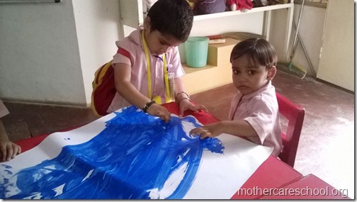 Mothercare school children preparing for Janamasthmi (3)