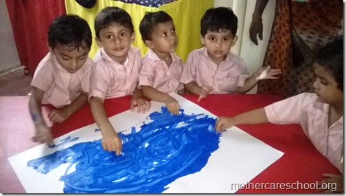 Mothercare school children preparing for Janamasthmi (6)