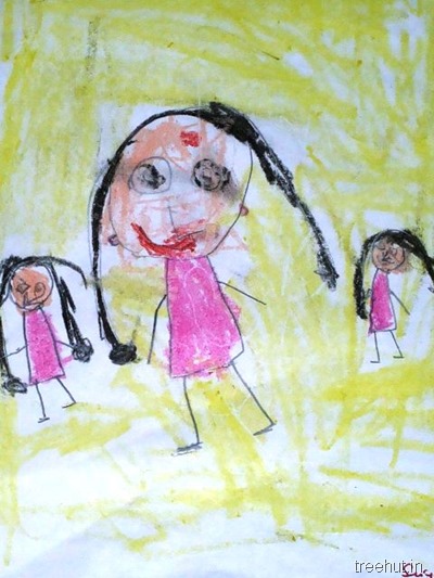 mothers day art by nursery children (3)