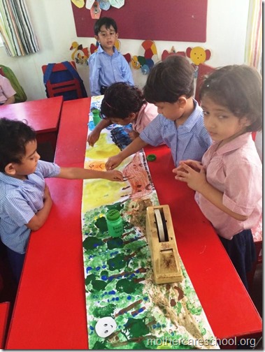 Rakhi Making by Nursery School Kids (10)