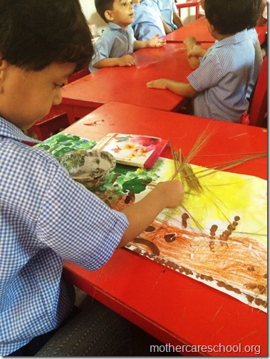 Rakhi Making by Nursery School Kids (12)