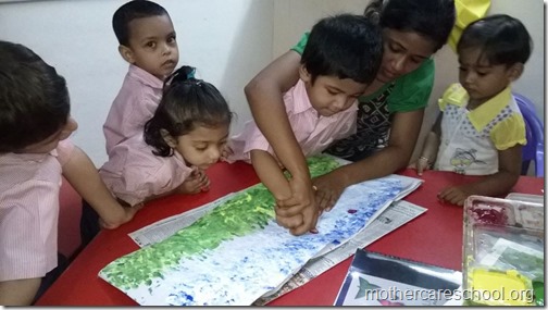Rakhi Making by Nursery School Kids (6)