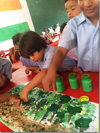 Rakhi Making by Nursery School Kids (8)