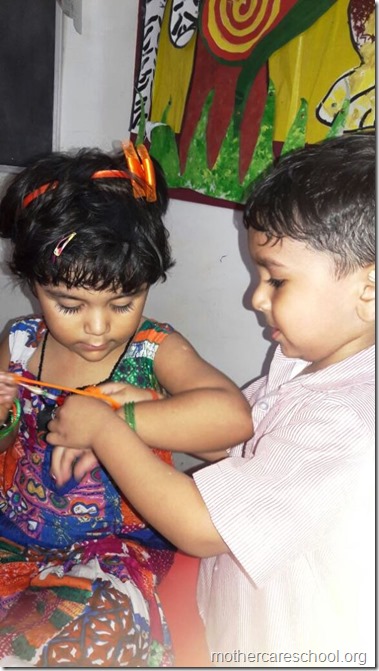 Raksha Bandhan at Mothercare school (5)