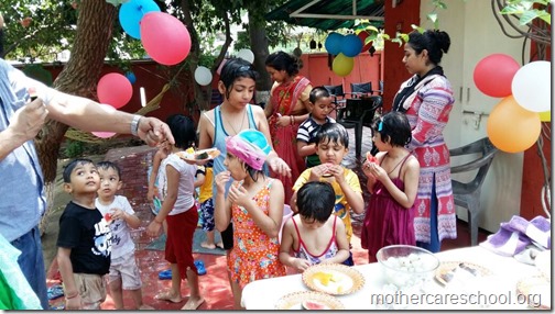 Splash Pool Party at Mothercare Daycare Lucknow (1)