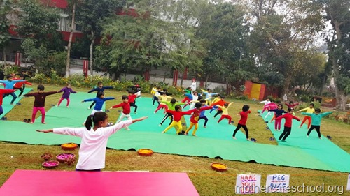Sports and yoga day at Mothercare school, lucknow (4)