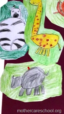 Art by nursery kids at Mothercare lucknow (8)