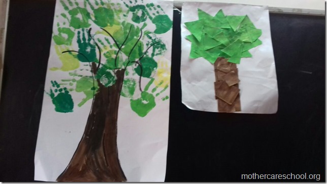 At Mothercare School preparations on by children for Janmashtmi jhanki (4)