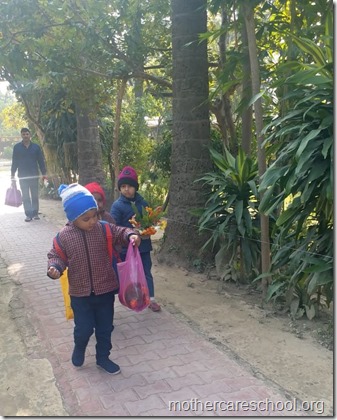 bringing flower to school (5)