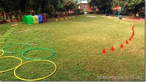 Children getting ready for Sports Day  (13)