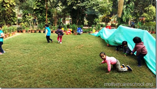 Children getting ready for Sports Day  (14)