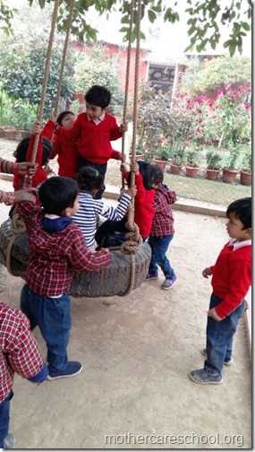Children getting ready for Sports Day  (15)