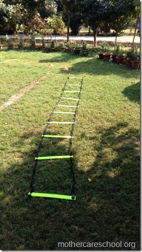 Children getting ready for Sports Day  (6)