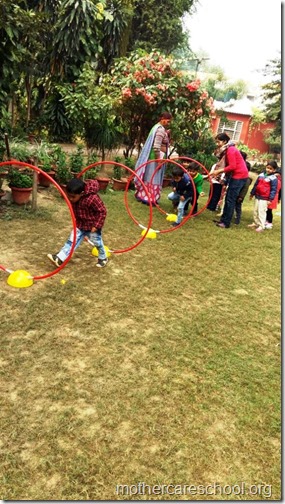 Children getting ready for Sports Day  (9)