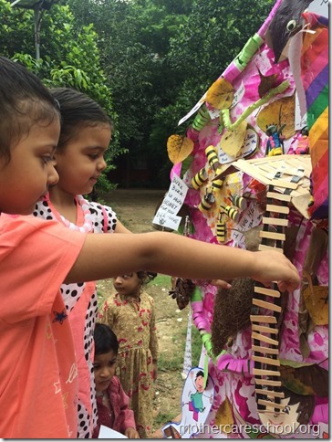 Colouring , paper crushing, tear and paste, cutting...collecting leaves...hand printing.. (18)
