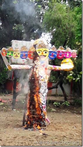 Dussehra Celebration 2016 at Mothercare School (3)
