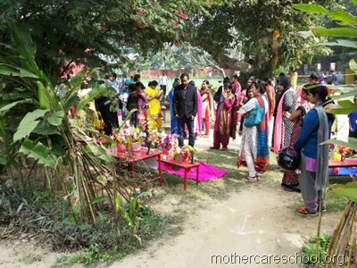 flower arrangement mothercare school, aliganj, lucknow (20)