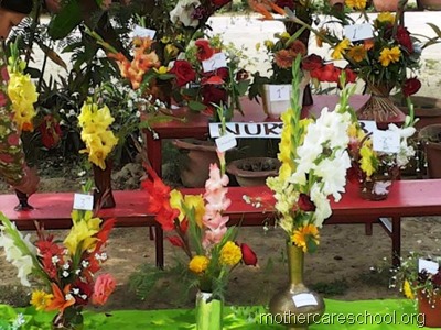 flower arrangement mothercare school, aliganj, lucknow (22)