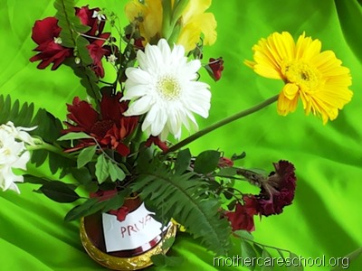 flower arrangement mothercare school (4)