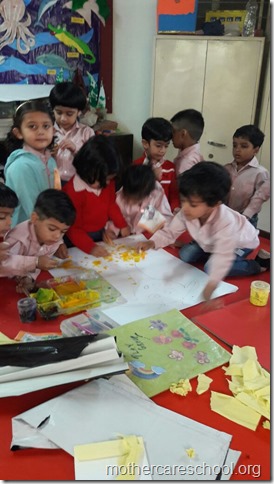 Handwork, art and story time (3)