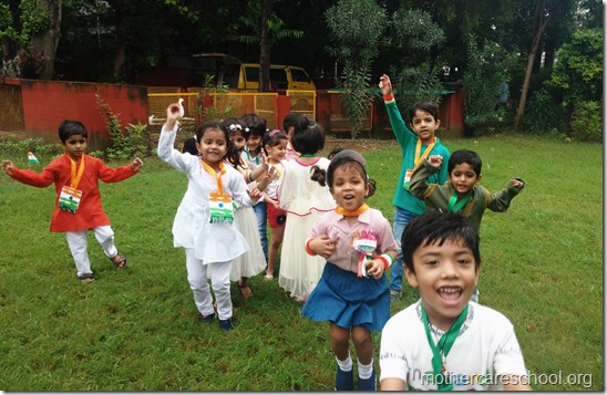 I got it all celebrating Independence Day. Rhythm, music, movement, co-ordination (6)