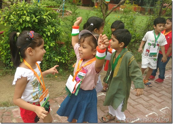 I got it all celebrating Independence Day. Rhythm, music, movement, co-ordination (7)