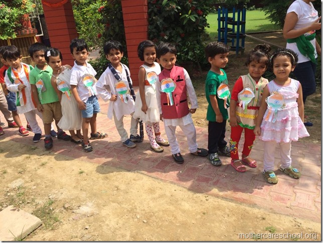 Independence Day celebrations at Mothercare School (2)