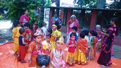 janamashtmi at nursery school