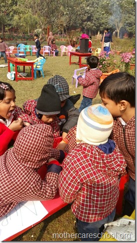 LOHRI and Makar Sankranti celebration in school with a bonfire (11)
