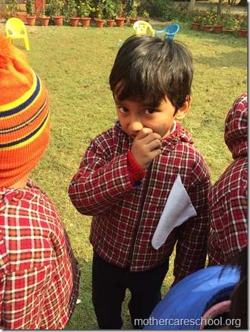 LOHRI and Makar Sankranti celebration in school with a bonfire 54