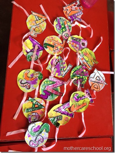 Mothercare Lucknow children making Rakhis (5)