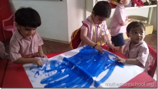 Mothercare school children preparing for Janamasthmi (12)