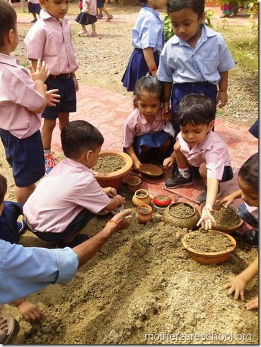 Mothercare school kids planting (19)