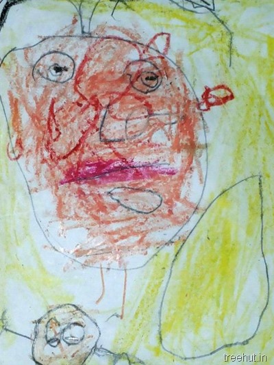 mothers day art by nursery children (1)