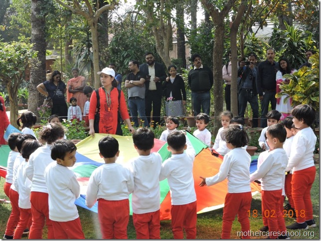 Playgroup A on Sports Day