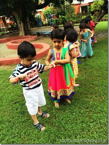 Raksha Bandhan at Mothercare school (11)