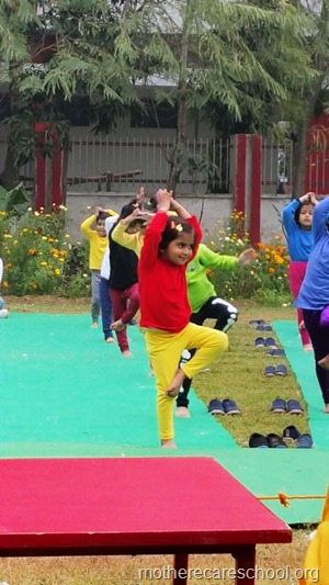 Sports and yoga day at Mothercare school, lucknow (3)