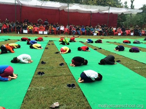 Sports and yoga day at Mothercare school, lucknow (9)