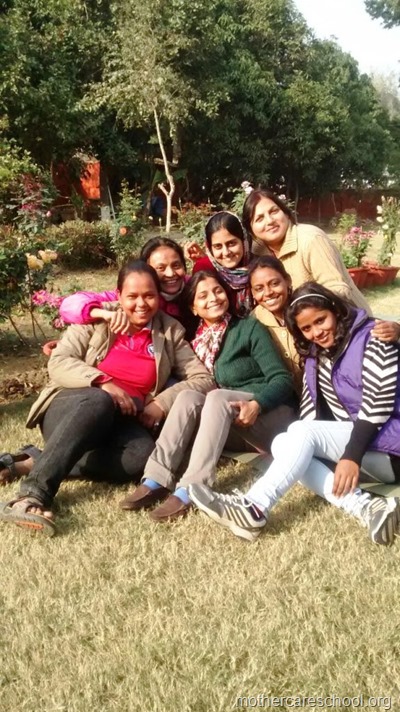 Teachers relaxing at Mothercare school (1)