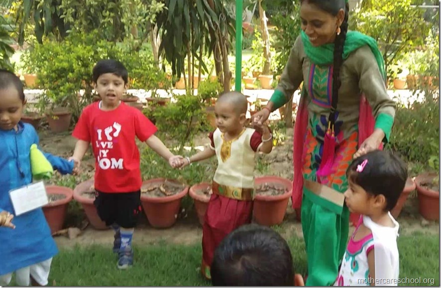 The new ones being initiated to the Mothercare way of learning (2)
