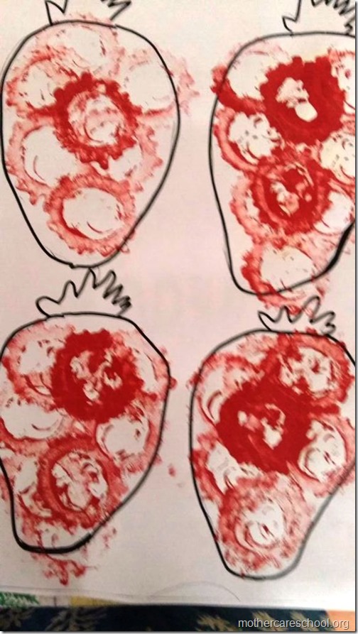Vegetable Printing Mothercare school Lucknow (10)