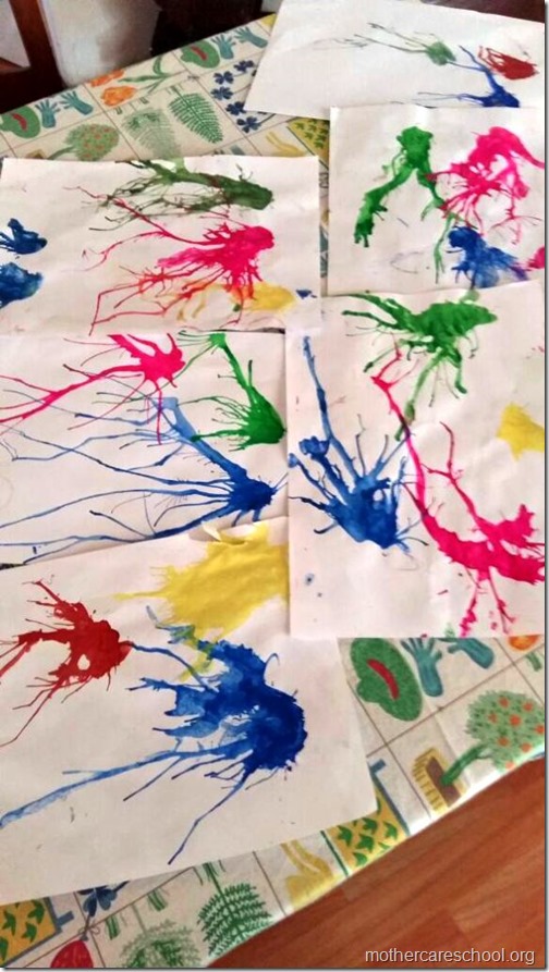 Vegetable Printing Mothercare school Lucknow (4)